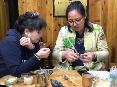 竹絲織就新生活 上海大學(xué)上海美術(shù)學(xué)院貴州遵義竹編研修班回訪(fǎng)紀(jì)實(shí)